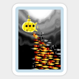 Yellow Submarine Sticker